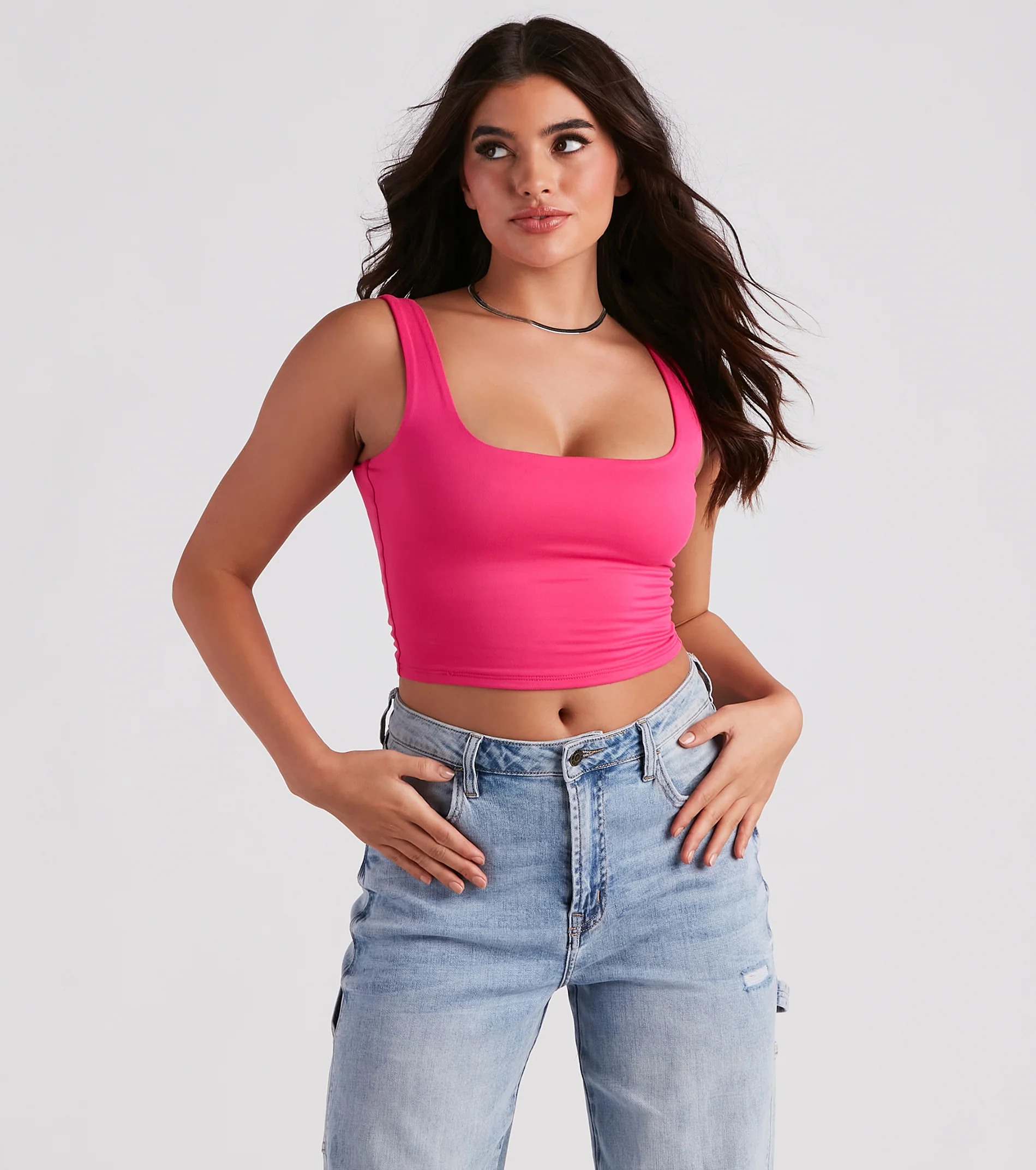 Double Duty Cropped Tank