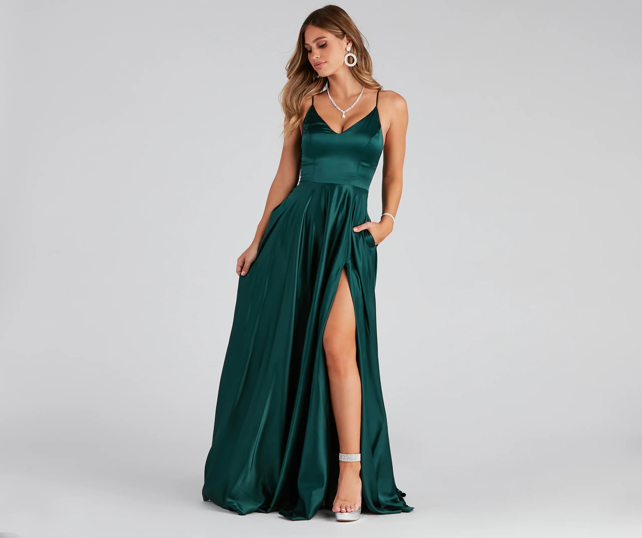 Juliet Formal High Slit Dress